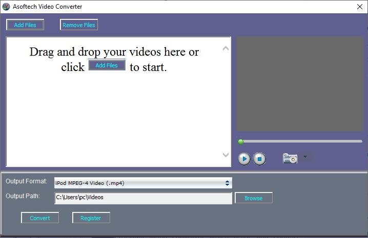Asoftech Video Converter下载,视频转换,格式转换