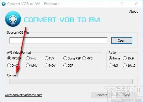 Convert VOB to AVI,视频格式转换,视频转换