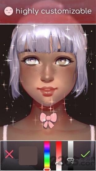 动态肖像女孩live portrait maker下载,动态肖像,捏脸游戏,换装游戏